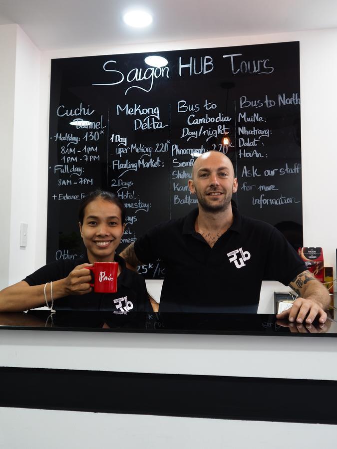 Saigon Hub Hostel Ho Şi Min Dış mekan fotoğraf